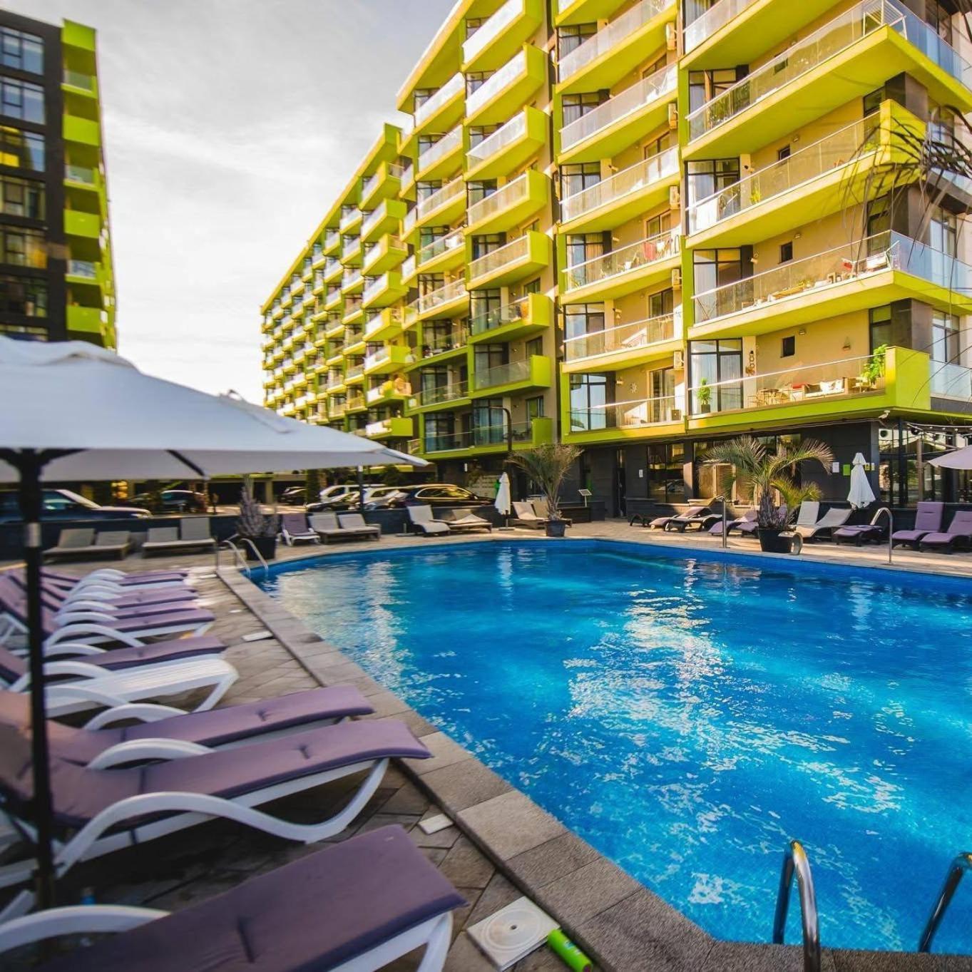 Alezzi Beach Resort Nautica Năvodari Eksteriør billede